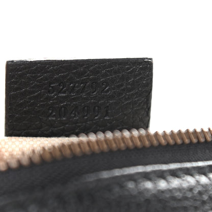 Gucci Grained Calfskin Small Logo Belt Bag Black 6 of 9