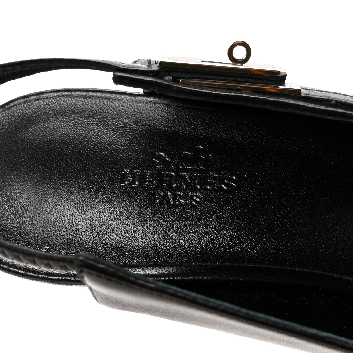 Hermes Nappa Lover 40 Pumps 40 Black 8 of 9
