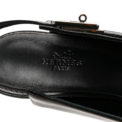 Hermes Nappa Lover 40 Pumps 40 Black 8 of 9