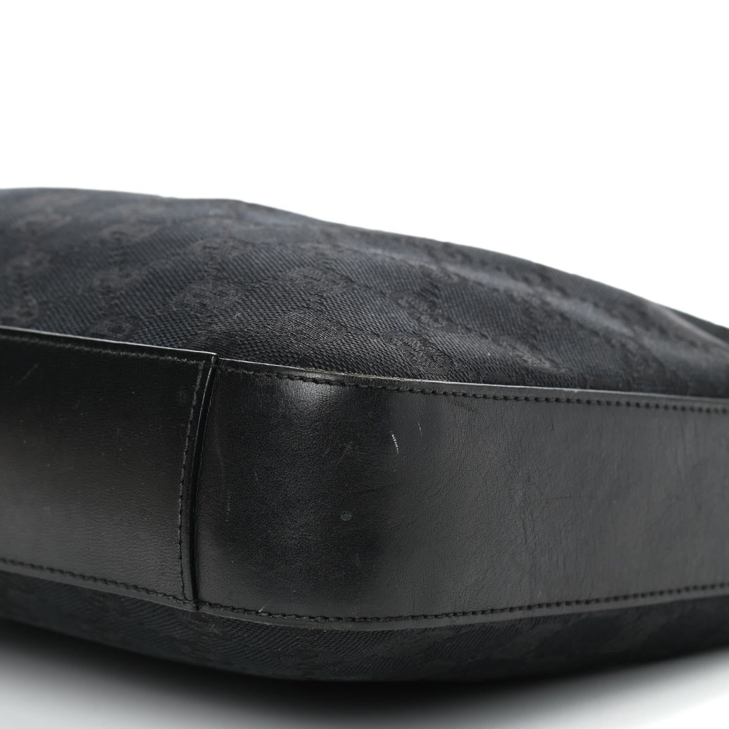 Gucci Monogram Shoulder Bag Black 10 of 10