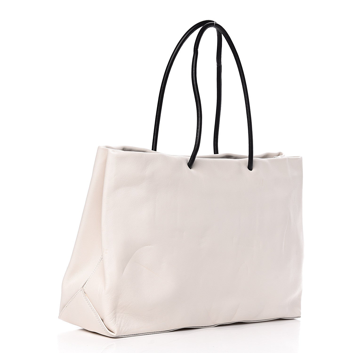 Chanel Calfskin Large Essential 31 Rue Cambon Tote White Black 3 of 14