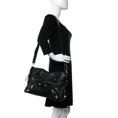 Balenciaga Agneau Giant 21 Silver Hardware City Black 2 of 15