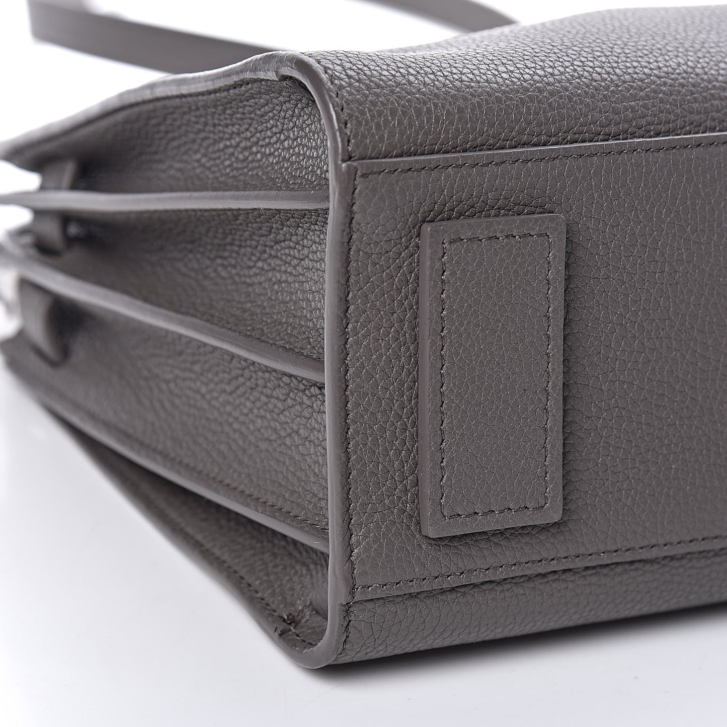 Grained Calfskin Baby Sac De Jour Souple Earth