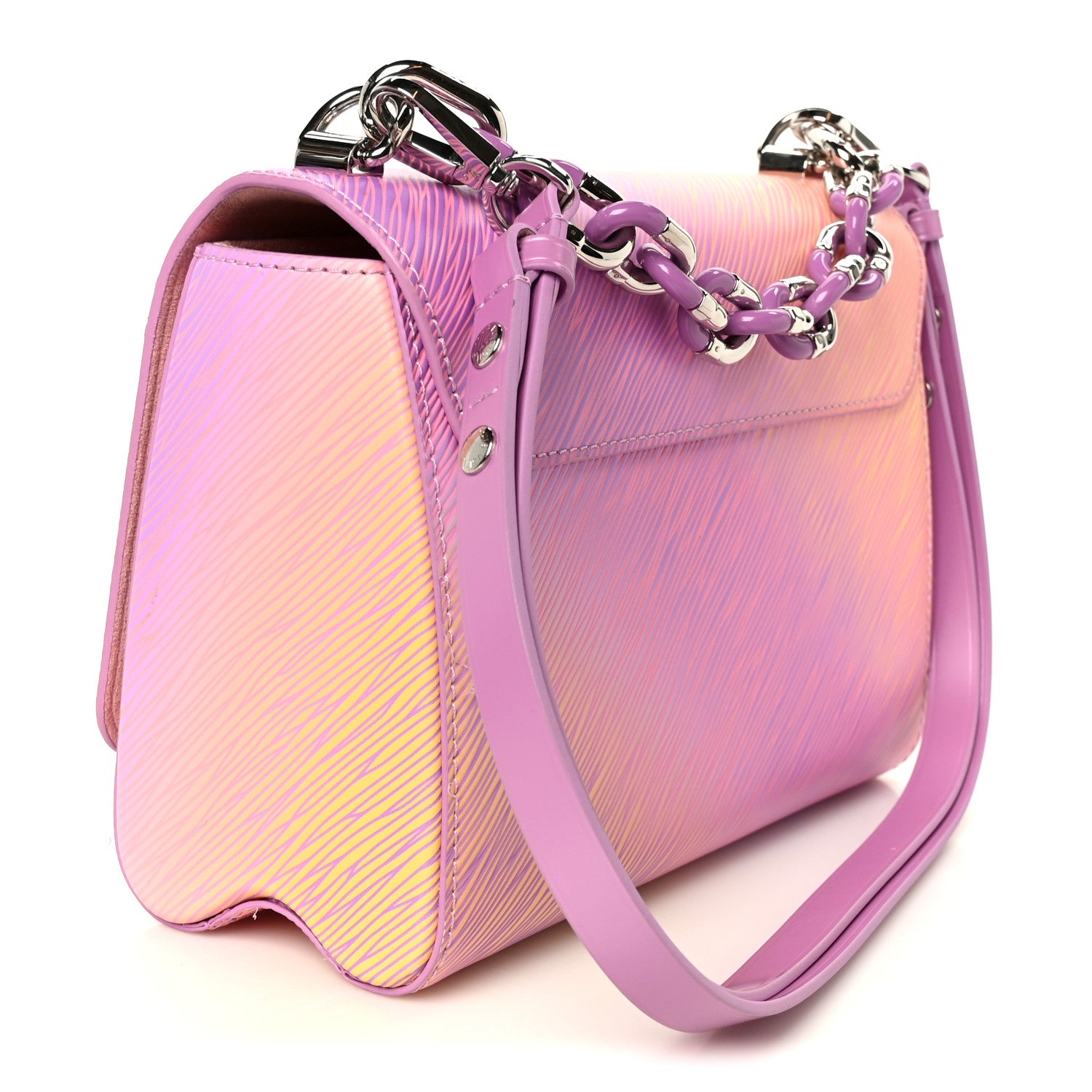 Louis Vuitton Epi Twist Shoulder Bag MM Gradient Orange 4 of 10