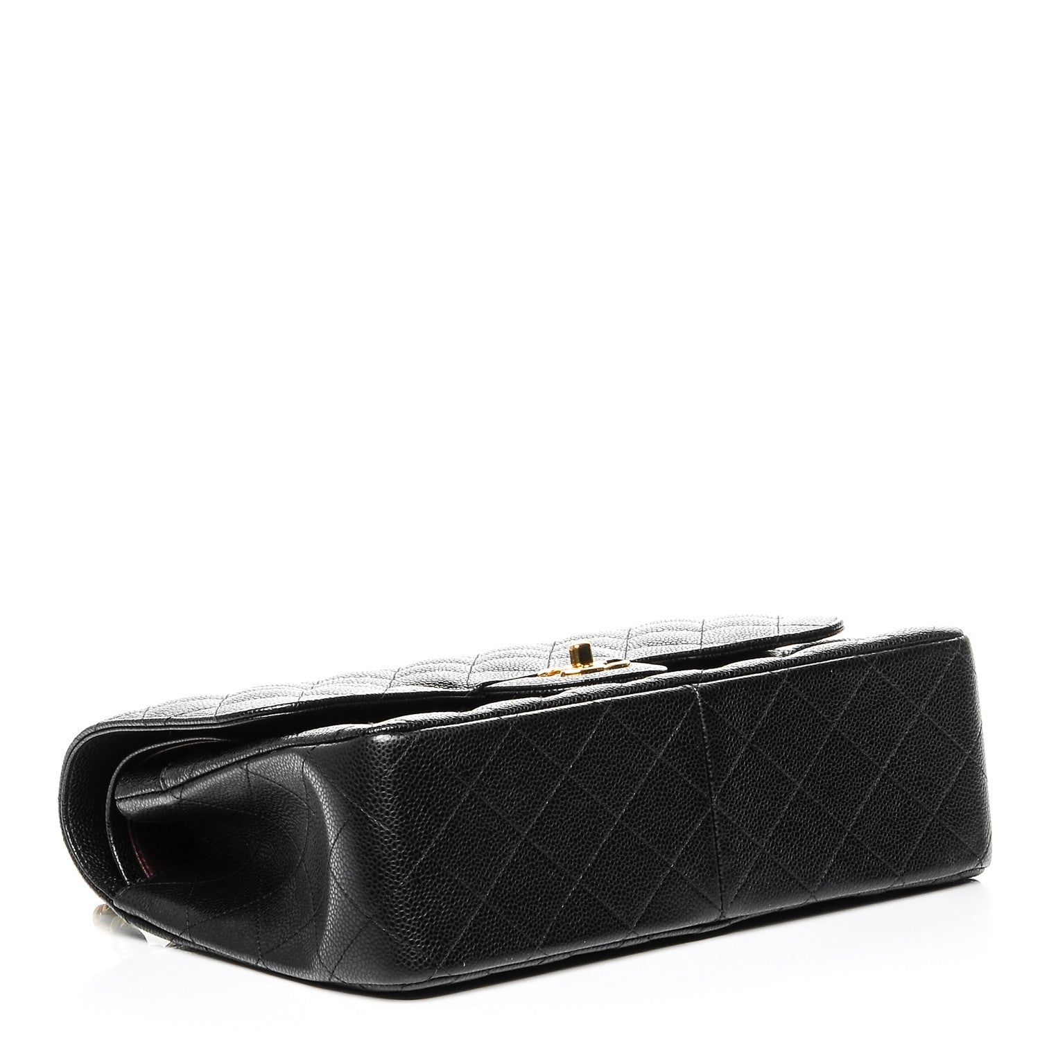 Chanel Caviar Quilted Jumbo Double Flap Black 4 of 9