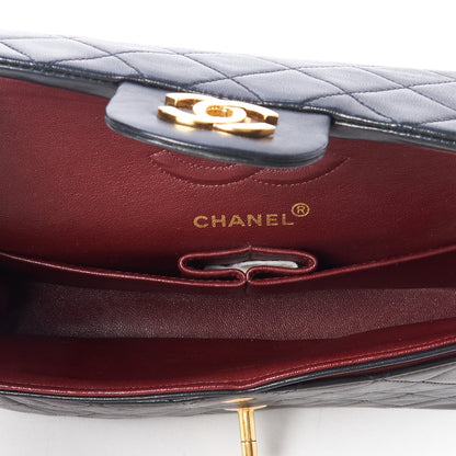 Chanel Lambskin Quilted Small Double Flap Black 7 of 10