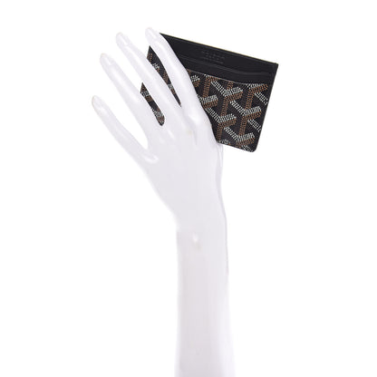 Goyard Goyardine Saint Sulpice Card Holder Black 2 of 6