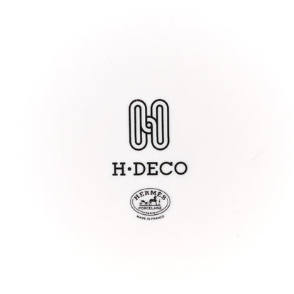 Hermes Porcelain H Deco Small Bowl Black 6 of 9