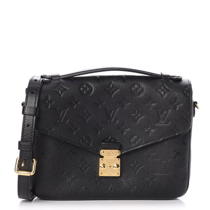 Louis Vuitton Empreinte Pochette Metis Black 1 of 9