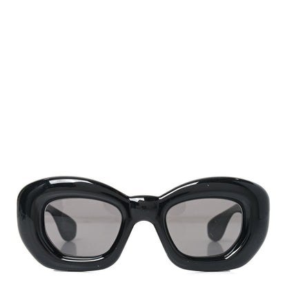 Loewe Acetate Inflated Cat Eye Sunglasses LW401171 Black 2 of 6