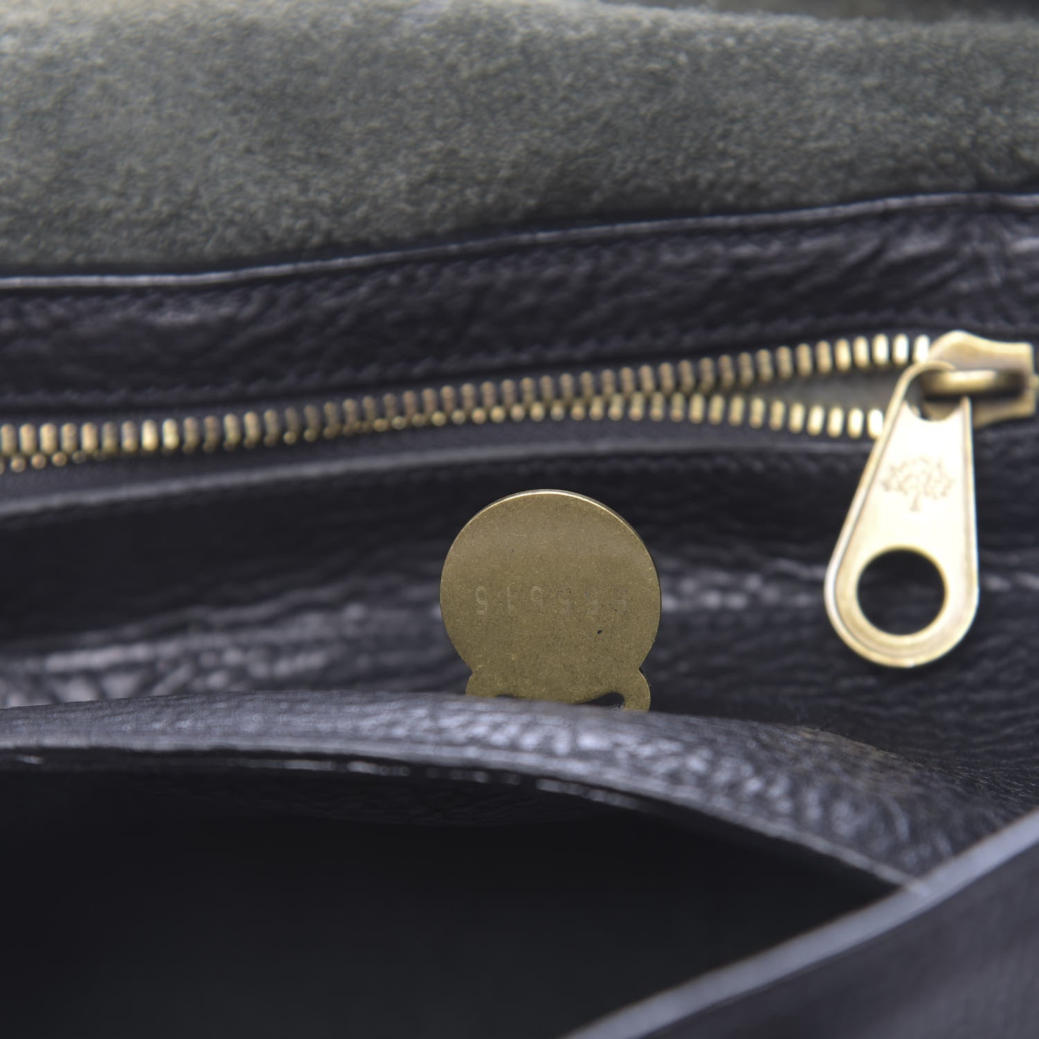Mulberry Natural Leather Bayswater Black 7 of 14