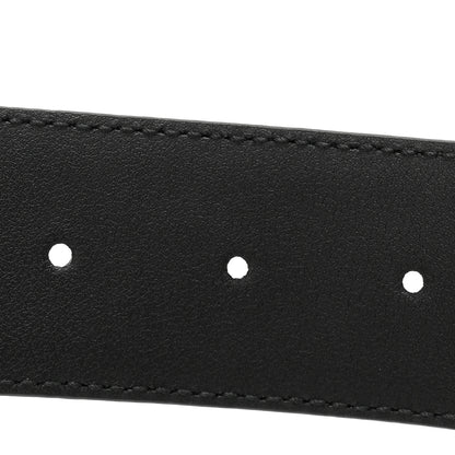 Gucci Guccissima Signature Interlocking G 105 42 Belt Black 5 of 6