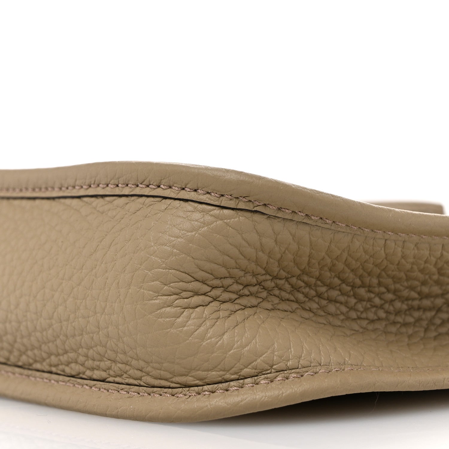 Hermes Taurillon Clemence Sangle Evelyne TPM Beige Marfa 9 of 9