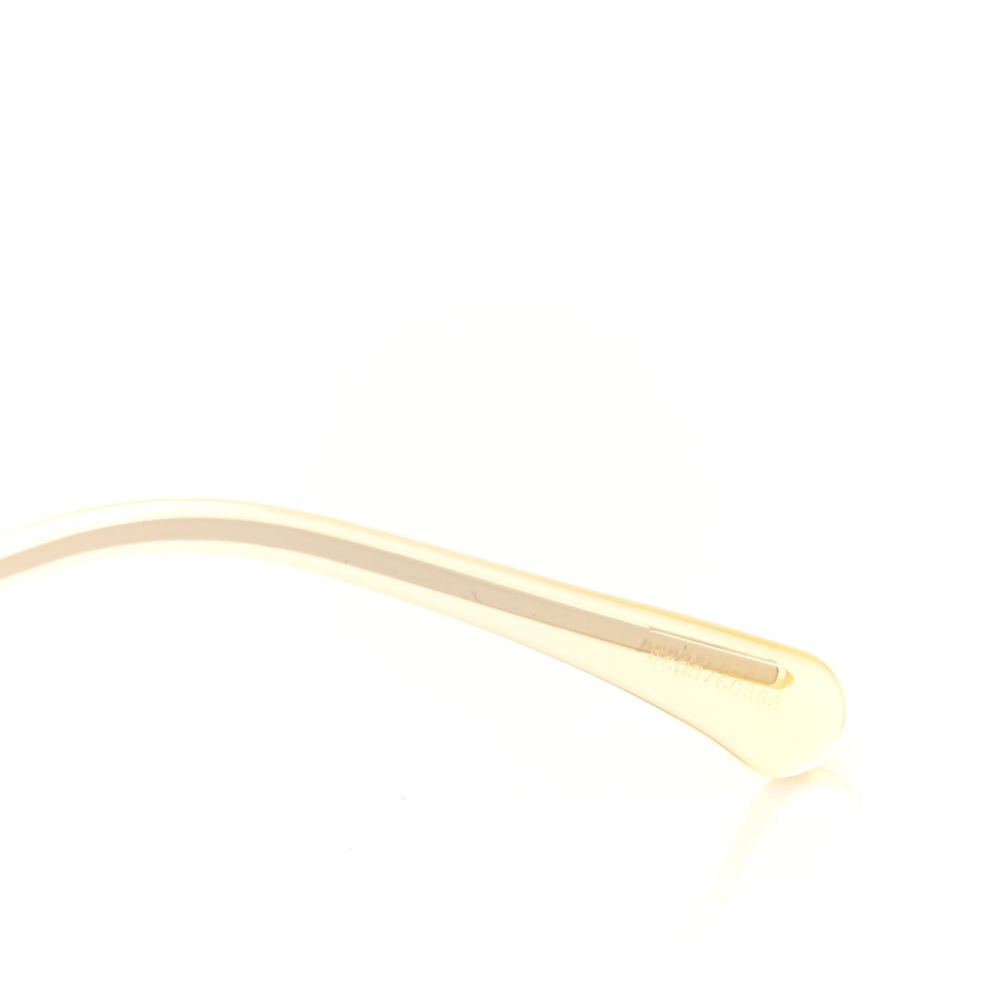 Metal Pearl Sunglasses 4246-H Silver Beige