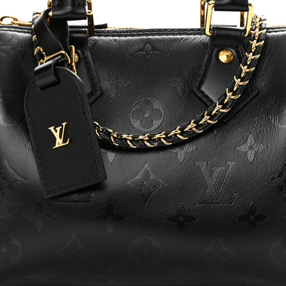 Louis Vuitton Monogram Ink Speedy BB Black 7 of 13