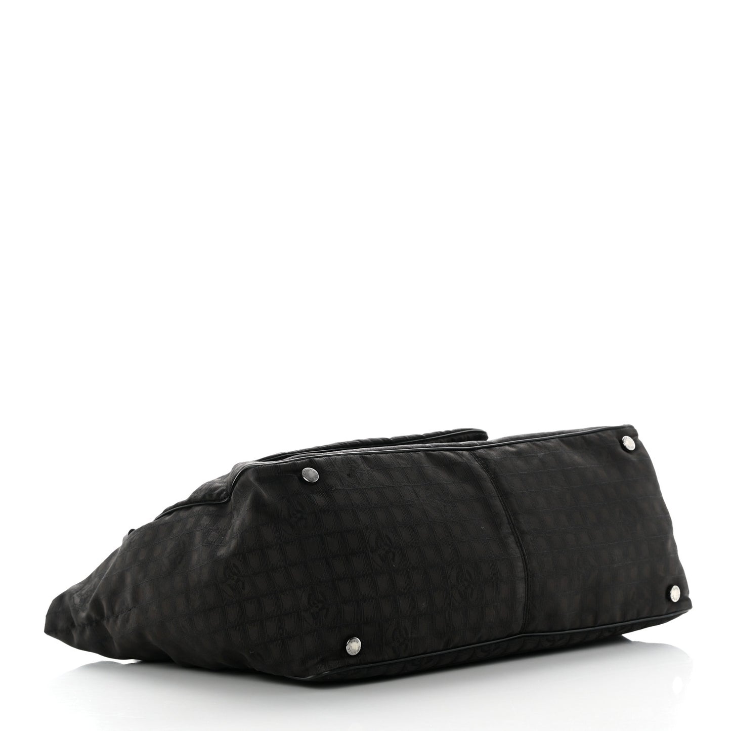 Nylon Travel Convertible Tote Black