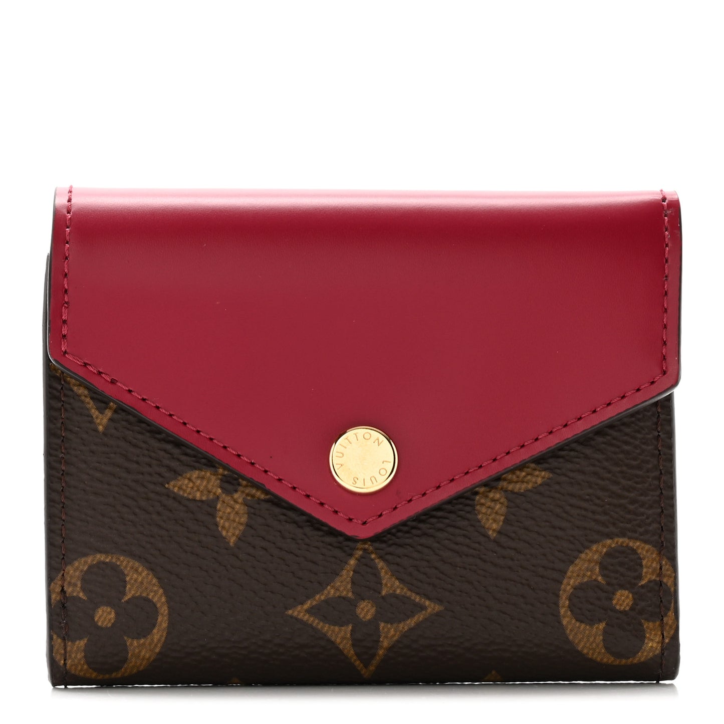 Monogram Zoe Wallet Fuchsia