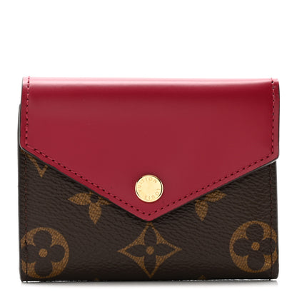 Louis Vuitton Monogram Zoe Wallet Fuchsia 1 of 9