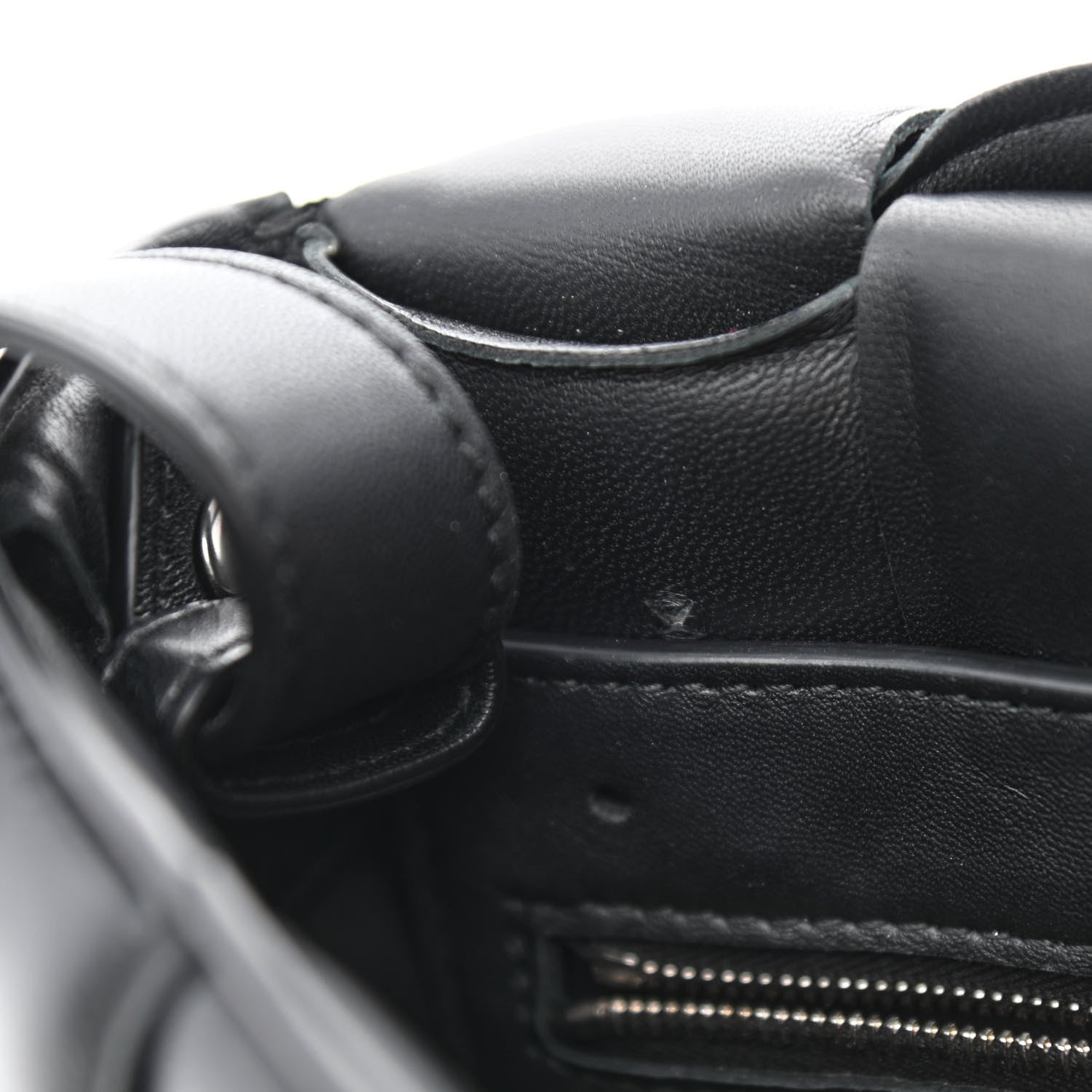 Bottega Veneta Nappa Maxi Intreccio Padded Cassette Crossbody Bag Black 12 of 13