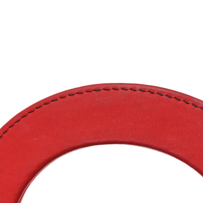 Christian Dior Ultra Matte Calfskin Studded Mini Supple Lady Dior Red Black 21 of 23