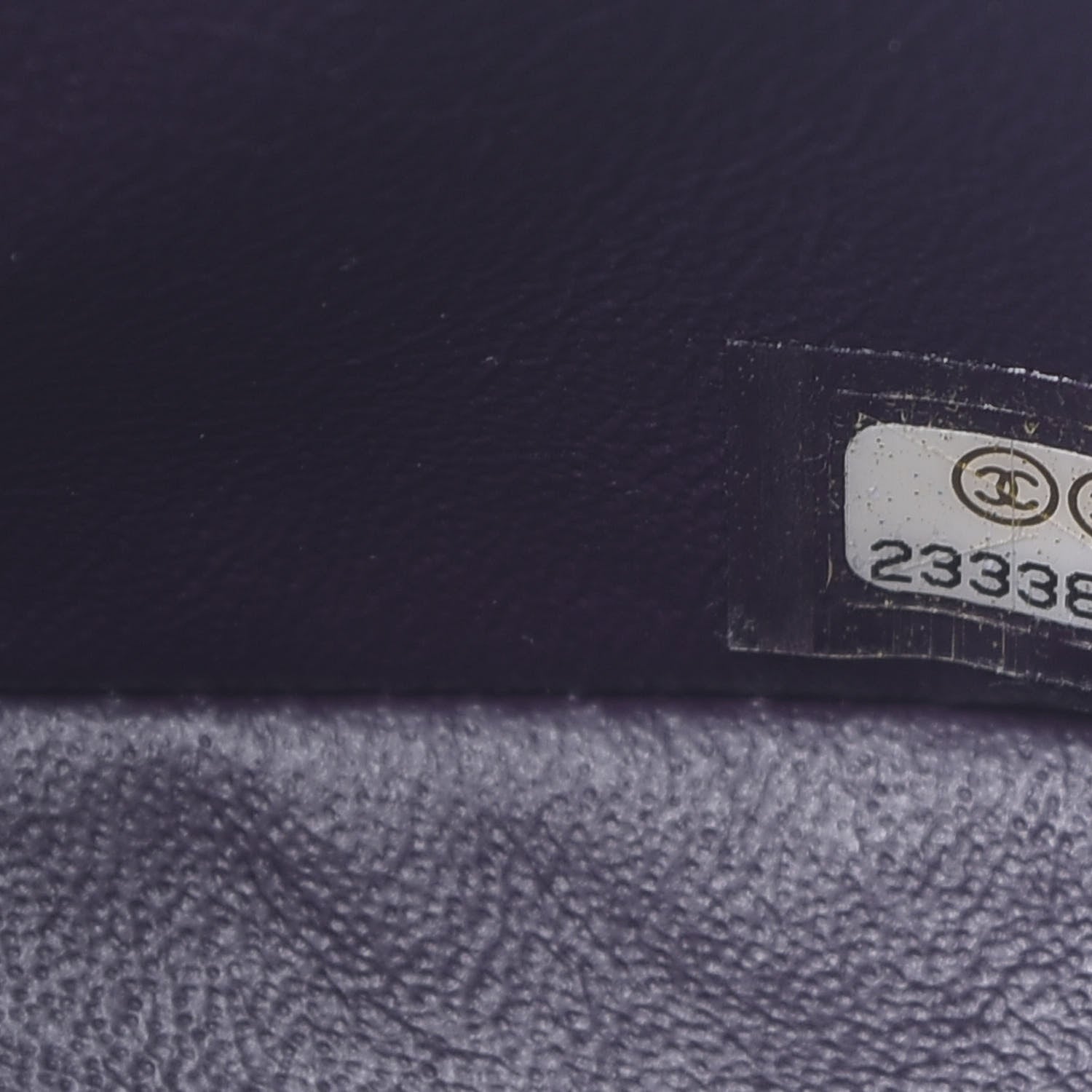 Chanel Lambskin Quilted Mini Square Flap Dark Purple 7 of 11
