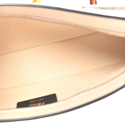 Fendi Vitello Queen Palmellato Fendi O'Lock Swing Camelia 5 of 10