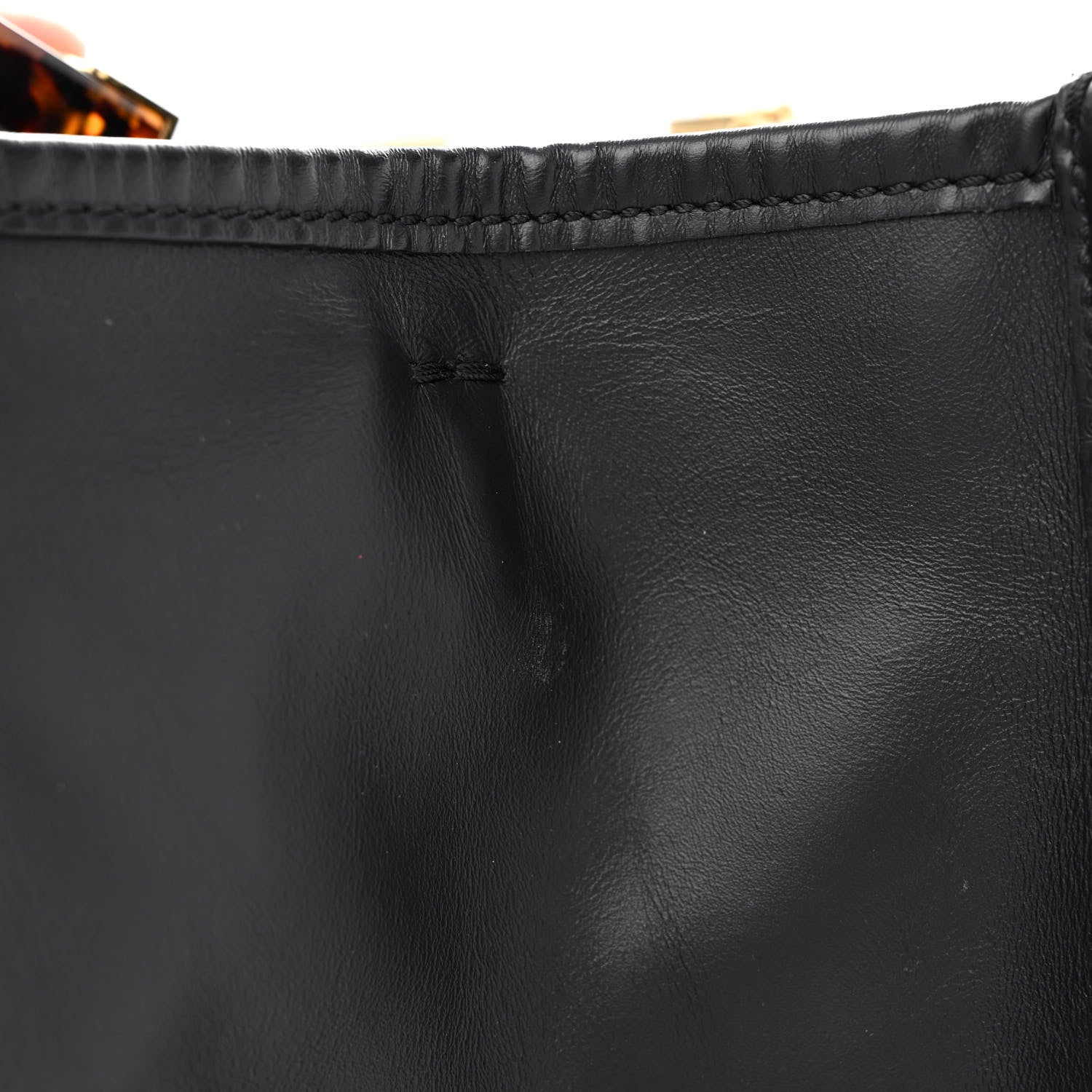 Fendi Vitello King Plexiglass Medium Fendi Sunshine Shopper Tote Black 13 of 15