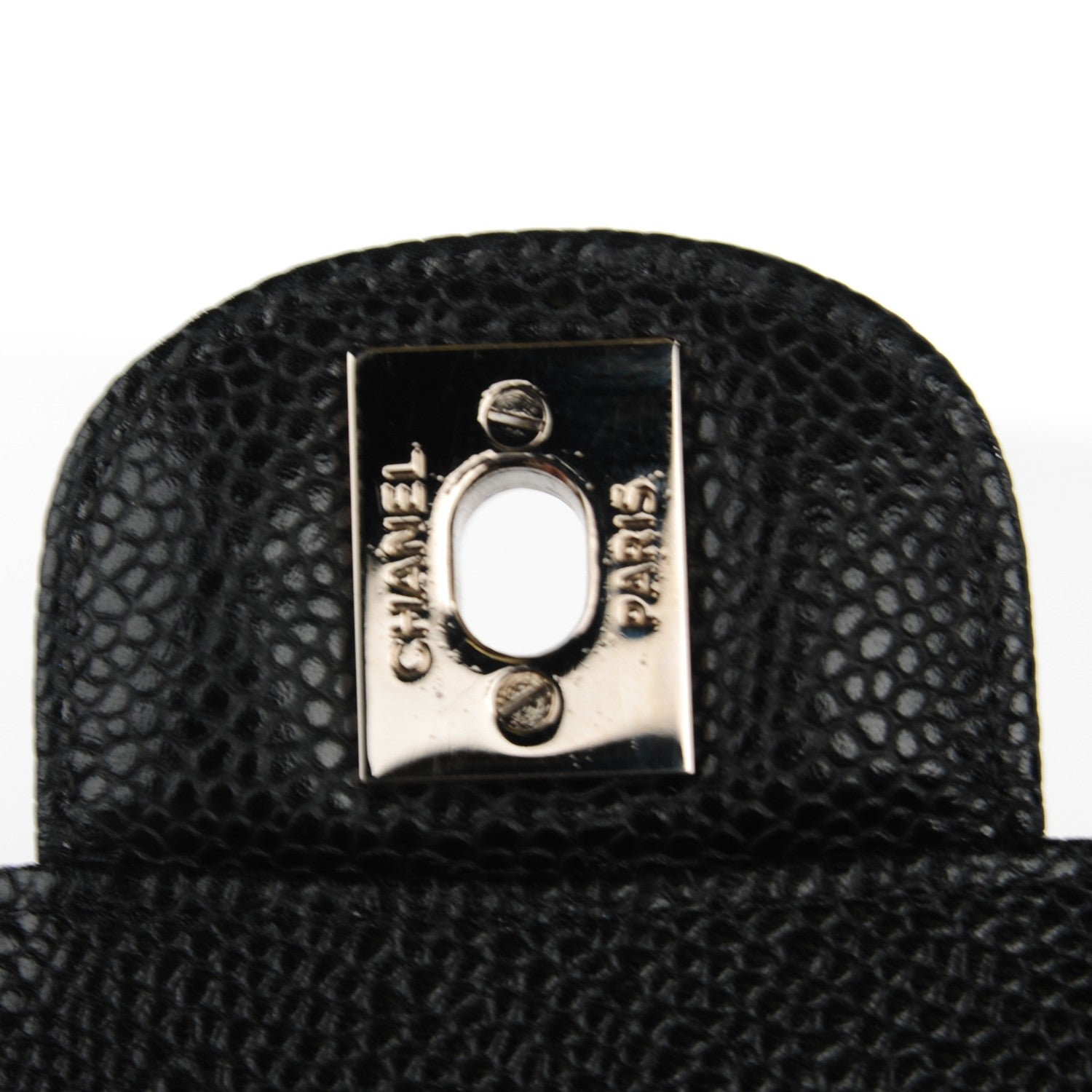 Chanel Caviar Quilted Medium Double Flap Black 6 of 8