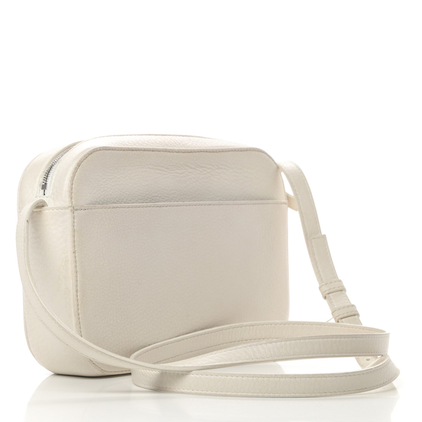 Calfskin Logo S Everyday Camera Bag White