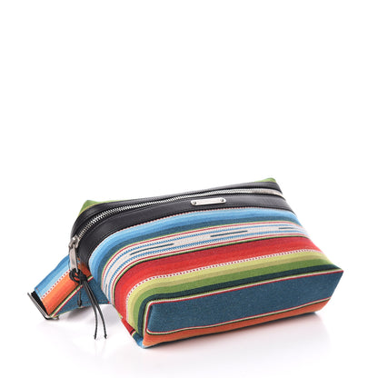 Saint Laurent Wool Mexican Jacquard City Belt Bag Multicolor 4 of 10