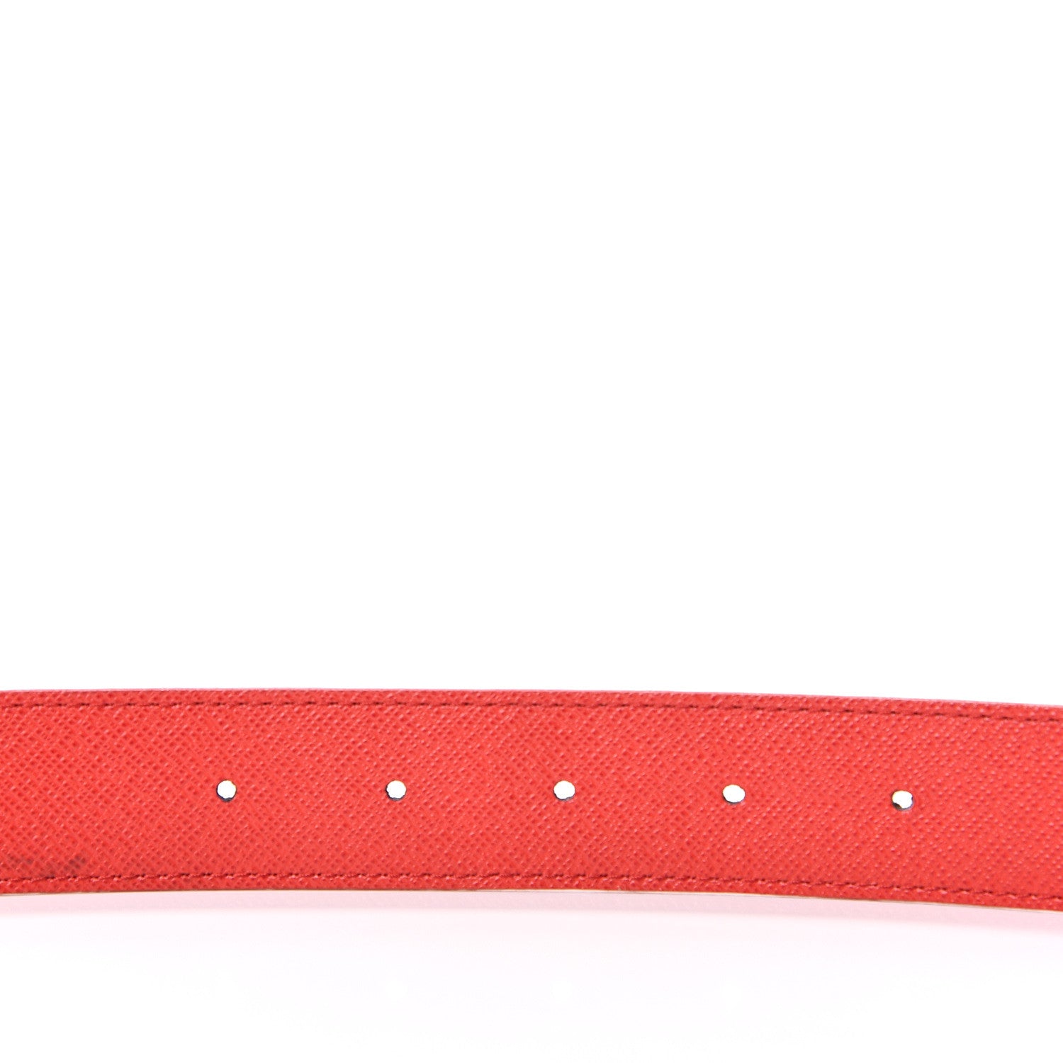 Louis Vuitton Monogram 30mm LV Initiales Reversible Belt 85 34 Coquelicot 4 of 6