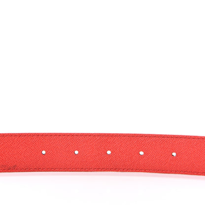 Louis Vuitton Monogram 30mm LV Initiales Reversible Belt 85 34 Coquelicot 4 of 6
