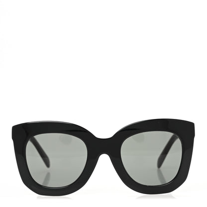 Celine Oversized Round Sunglasses CL4005FN Black 2 of 7