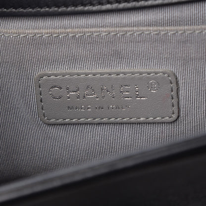 Chanel Calfskin Quilted Medium Boy Flap Black 6 of 9