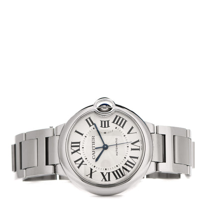 Cartier Stainless Steel 36mm Ballon Bleu De Cartier Automatic Watch 2 of 6