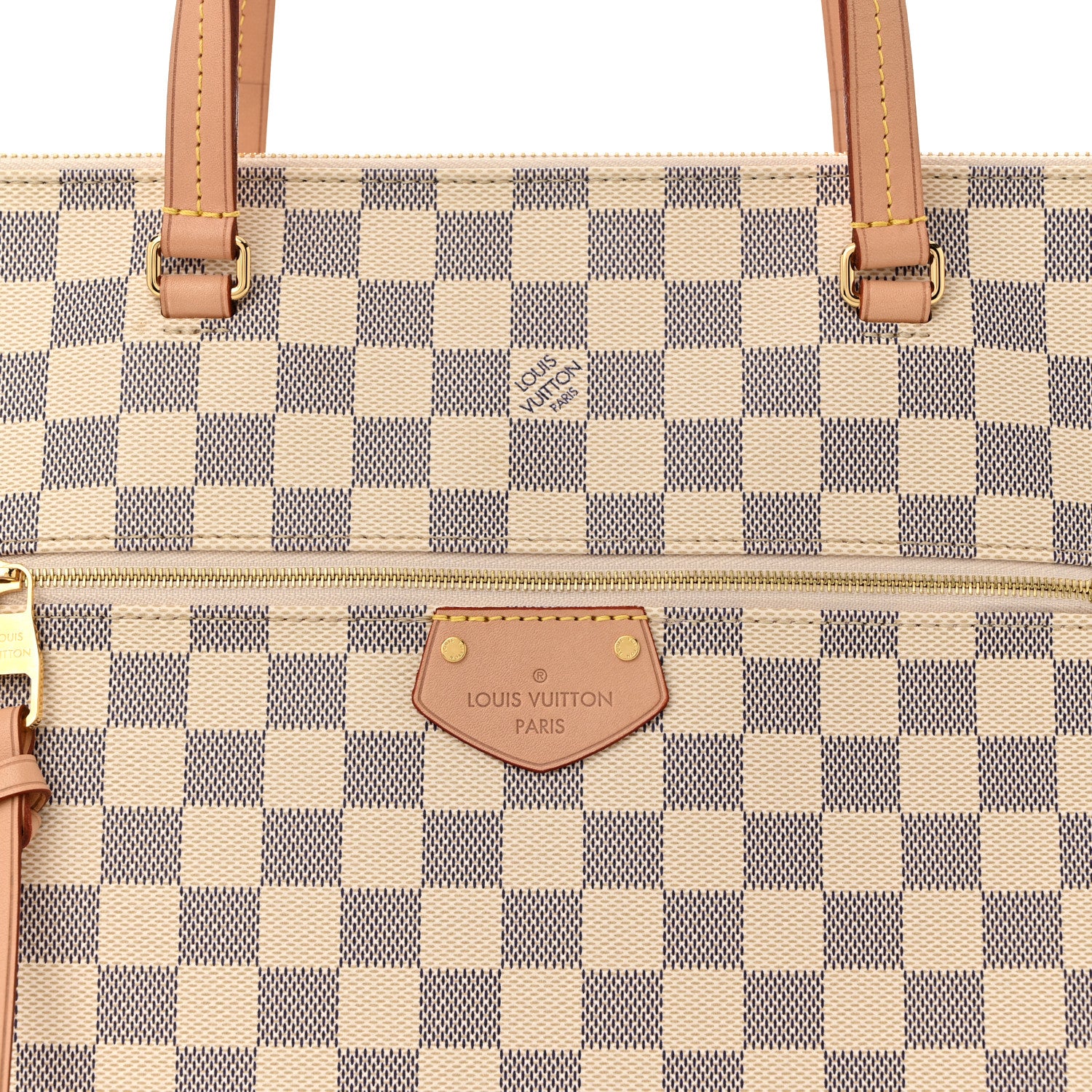 Louis Vuitton Damier Azur Iena MM 8 of 10