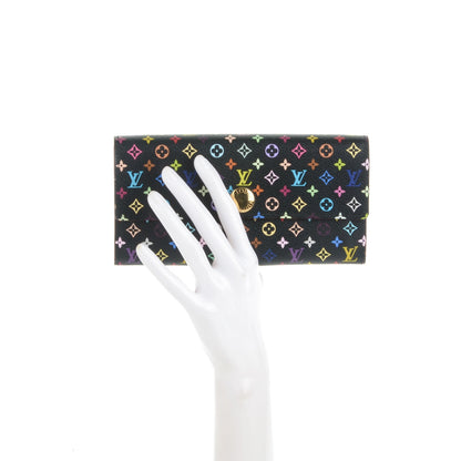 Louis Vuitton Monogram Multicolor Sarah Wallet Black Grenade 2 of 8