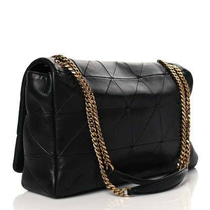 Saint Laurent Lambskin Patchwork Monogram Large Jamie Black 3 of 10