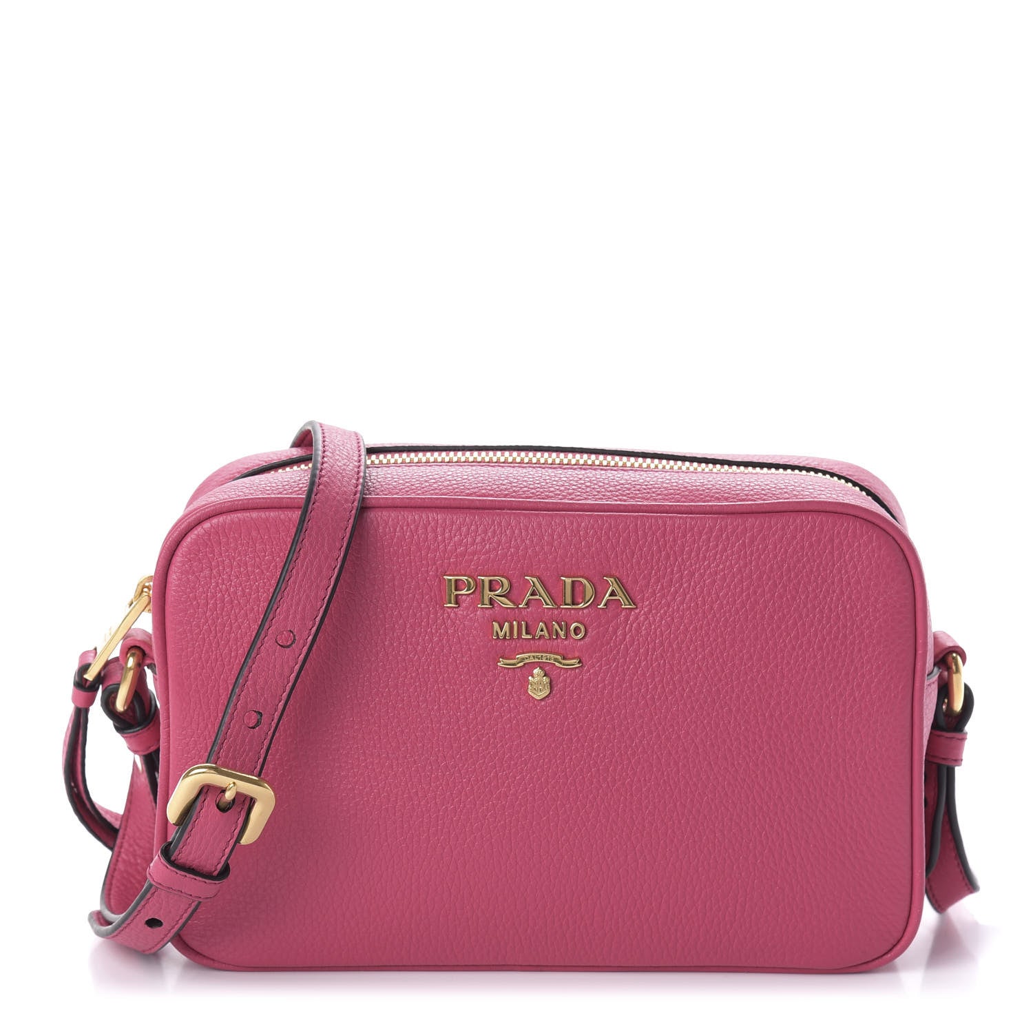 Prada Vitello Phenix Camera Bag Peonia 1 of 9