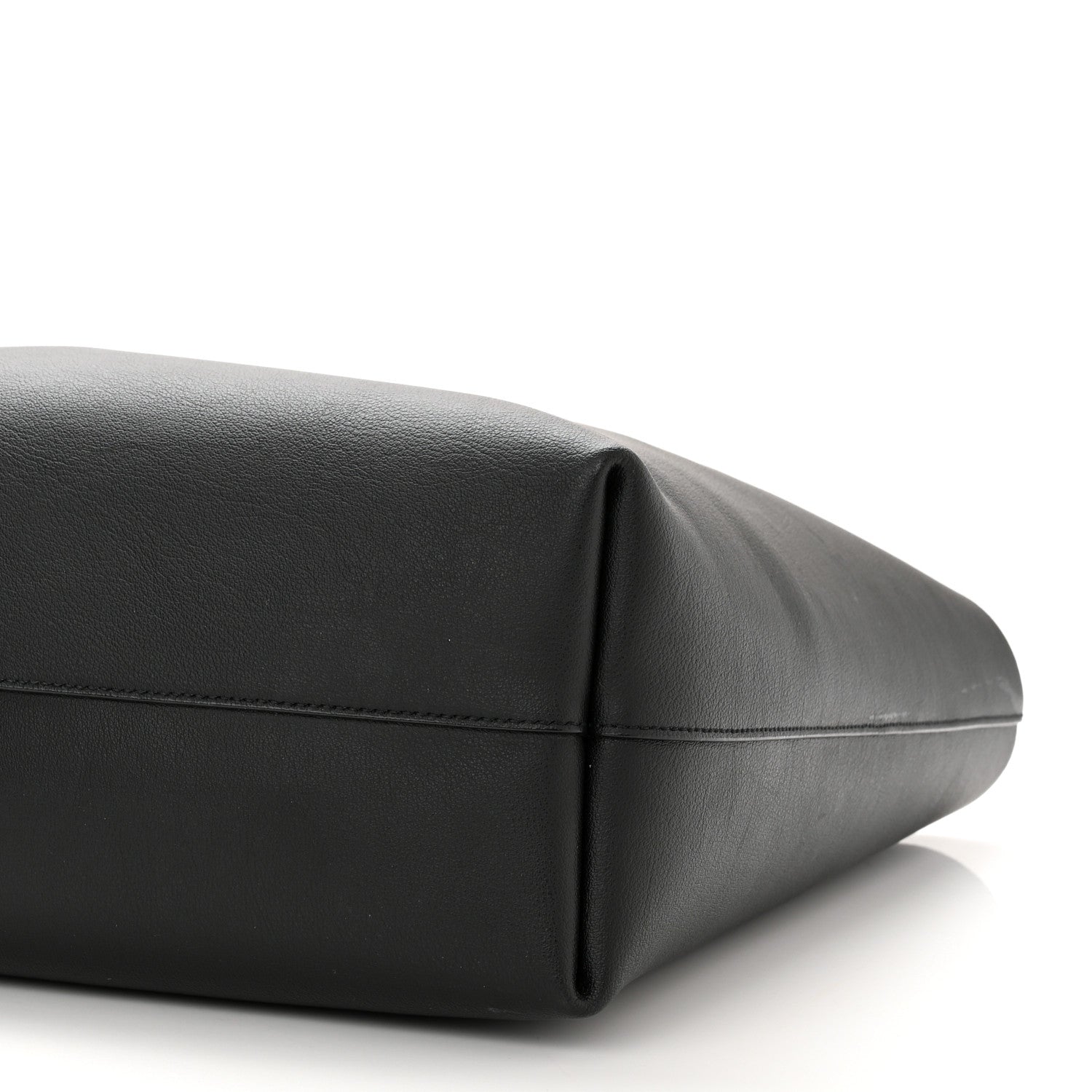 Saint Laurent Calfskin Large Shopping Tote Black 9 of 9