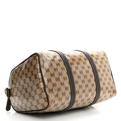 Gucci Crystal Monogram Medium Joy Boston Dark Brown 4 of 11