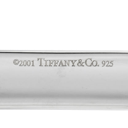 Tiffany Sterling Silver 1837 Bar Pendant 2 of 3