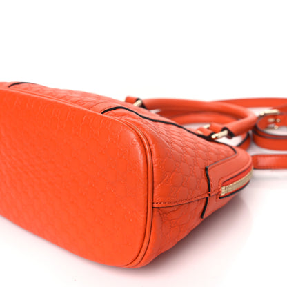 Gucci Microguccissima Mini Dome Bag Sun Orange 9 of 9