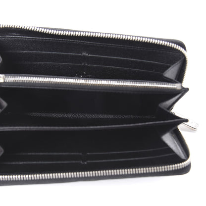 Louis Vuitton Epi Zippy Wallet Black 4 of 5