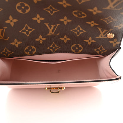 Louis Vuitton Patent Calfskin Monogram Cherrywood BB Rose Ballerine 4 of 12
