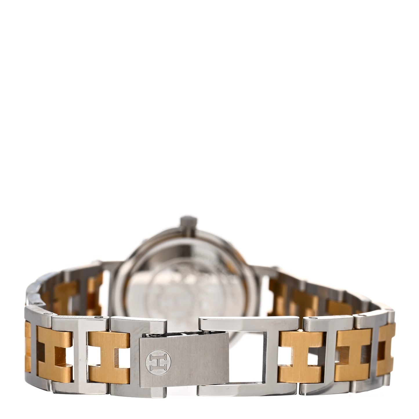 Stainless Steel 24mm Clipper Quartz Watch Gold