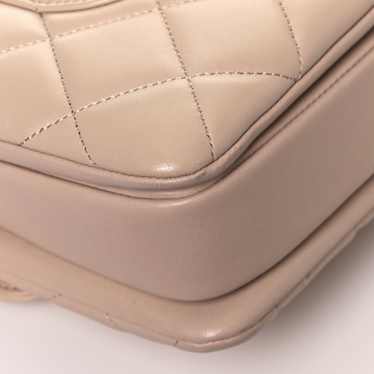 Chanel Lambskin Quilted Medium Trendy CC Flap Dual Handle Bag Beige 12 of 18