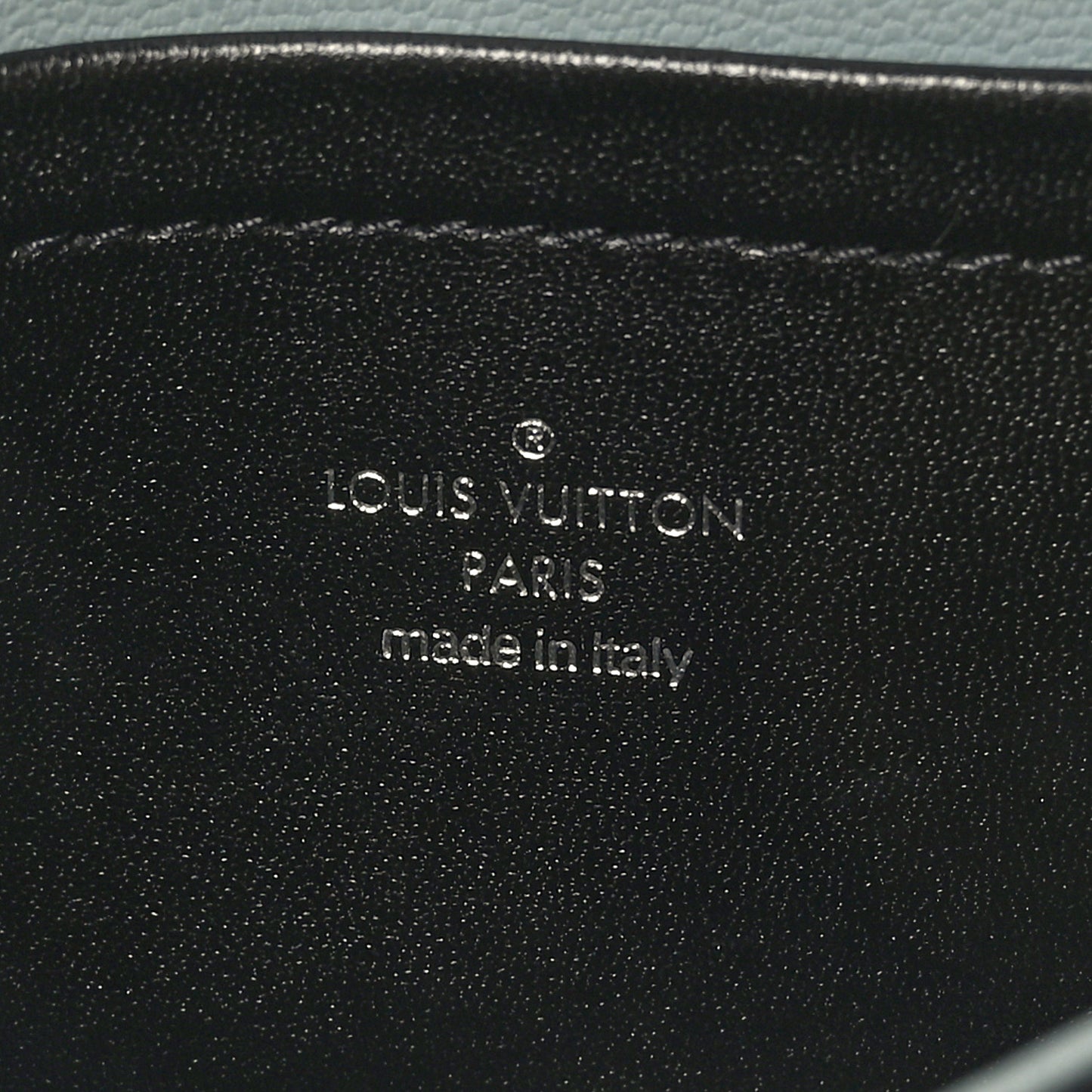 Lambskin Embossed Monogram Scarabeo Pochette Coussin Black