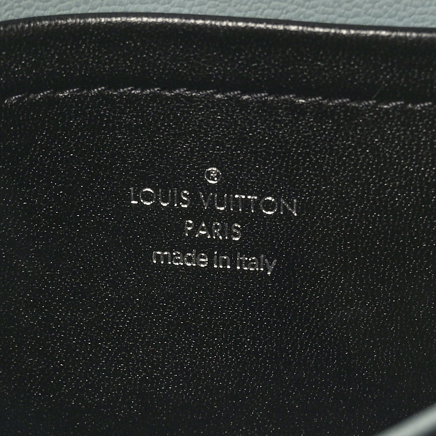 Louis Vuitton Lambskin Embossed Monogram Scarabeo Pochette Coussin Black 6 of 9
