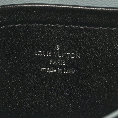 Louis Vuitton Lambskin Embossed Monogram Scarabeo Pochette Coussin Black 6 of 9